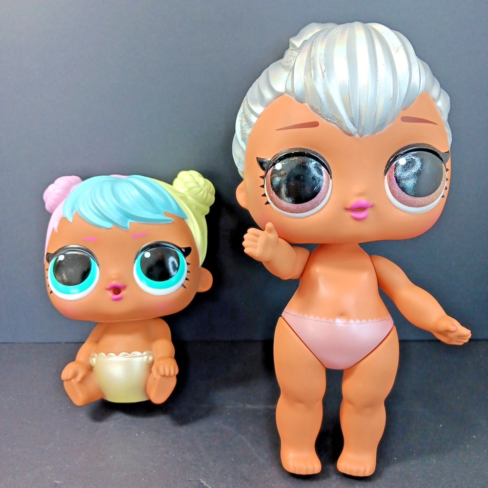 Adorable Pair of LOL Surprise Baby Dolls MGA 2019 and 2021 CN